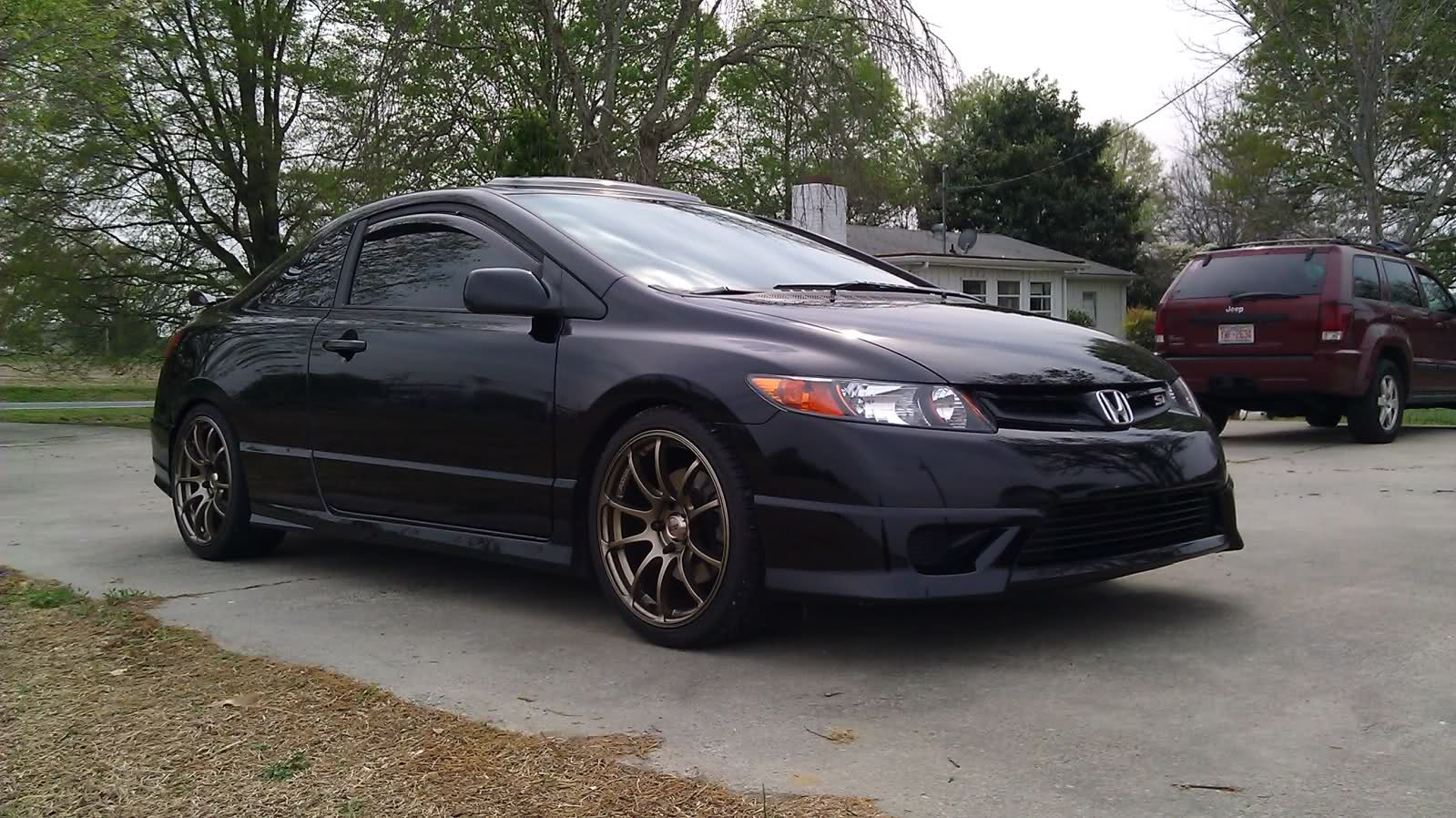 photo 2 Honda Civic custom wheels Advan  RZ 18x8.0, ET +45, tire size X R18. x ET