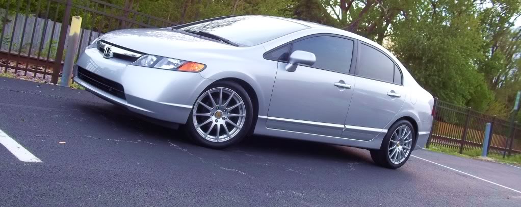 photo 1 Honda Civic custom wheels Enkei SC03 17x7.0, ET , tire size 215/45 R17. 17x8.0 ET 245/30 R17