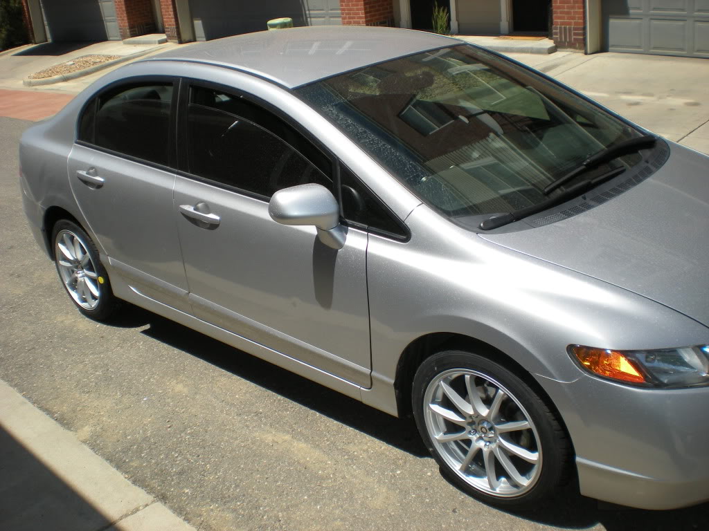 photo 2 Honda Civic custom wheels Konig Feather 17x7.5, ET +45, tire size 215/45 R17. x ET