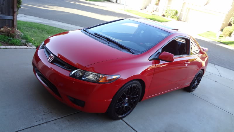 photo 2 Honda Civic custom wheels Drag DR-34 18x8.0, ET +48, tire size 225/40 R18. x ET