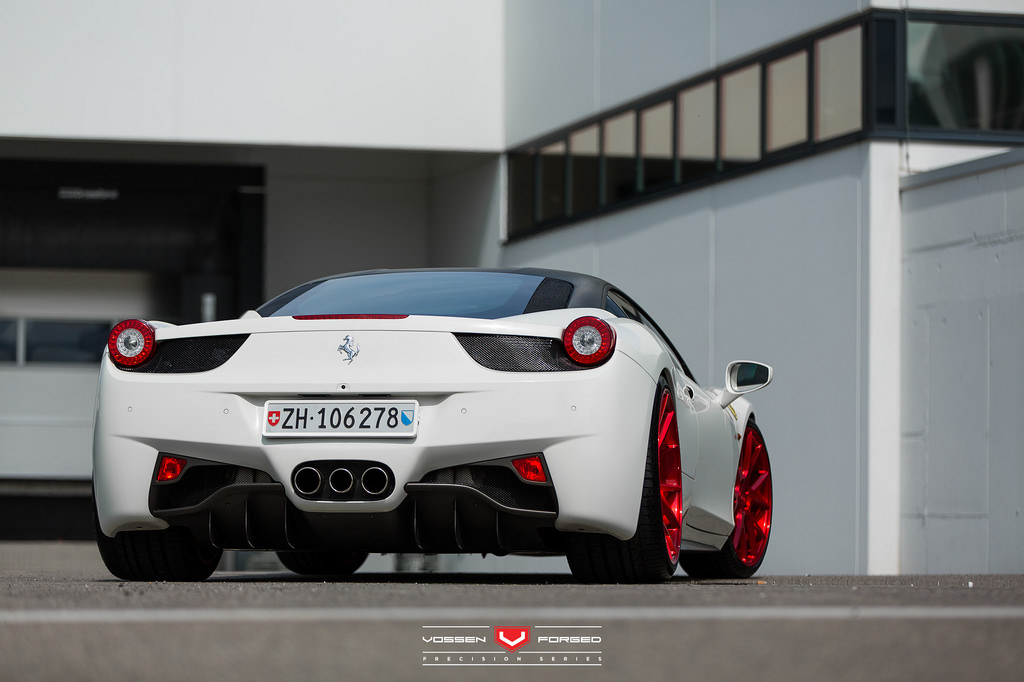 photo 2 Ferrari 458 Italia custom wheels Vossen VPS-306 21x9.0, ET , tire size X R21. 22x12.5 ET 