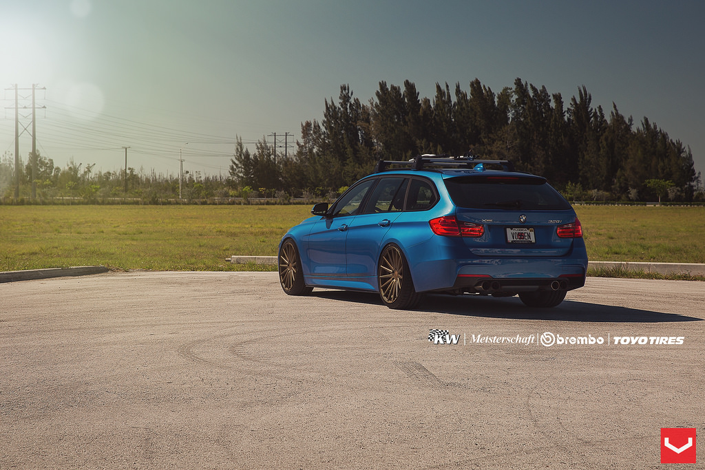 photo 3 BMW 328 custom wheels Vossen VFS-2 20x9.0, ET , tire size X R20. 20x10.0 ET