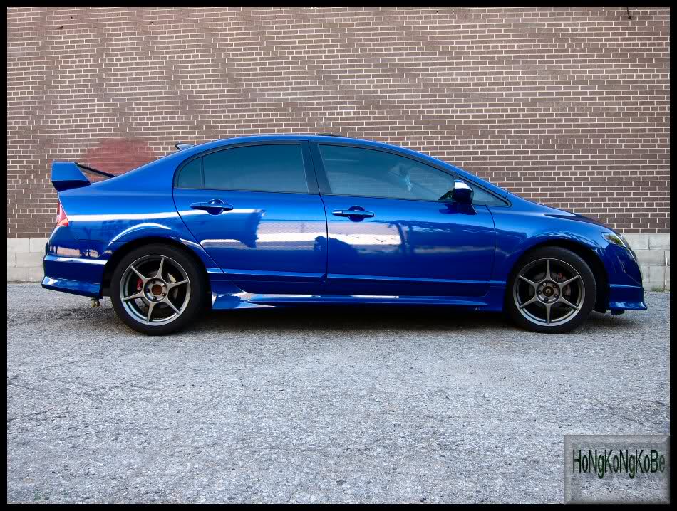 photo 1 Honda Civic custom wheels Buddy Club P1 Originals 17x7.0, ET +43, tire size 215/45 R17. x ET