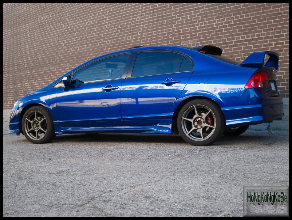 photo 2 Honda Civic custom wheels Buddy Club P1 Originals 17x7.0, ET +43, tire size 215/45 R17. x ET