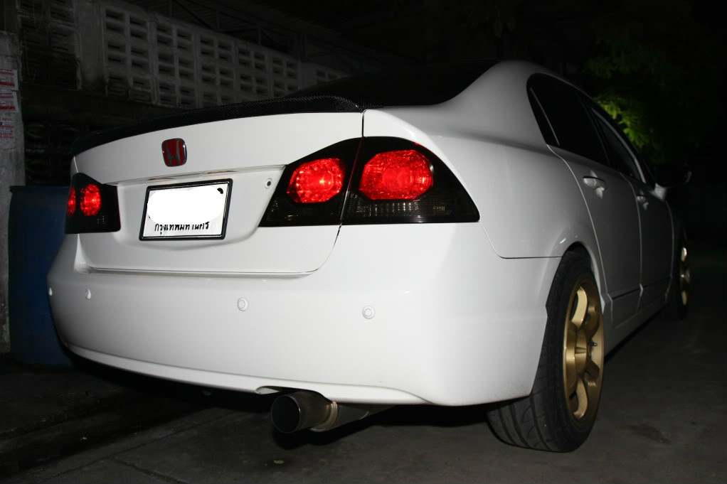 photo 3 Honda Civic custom wheels Advan RG II 17x9.0, ET +35, tire size 225/45 R17. x ET