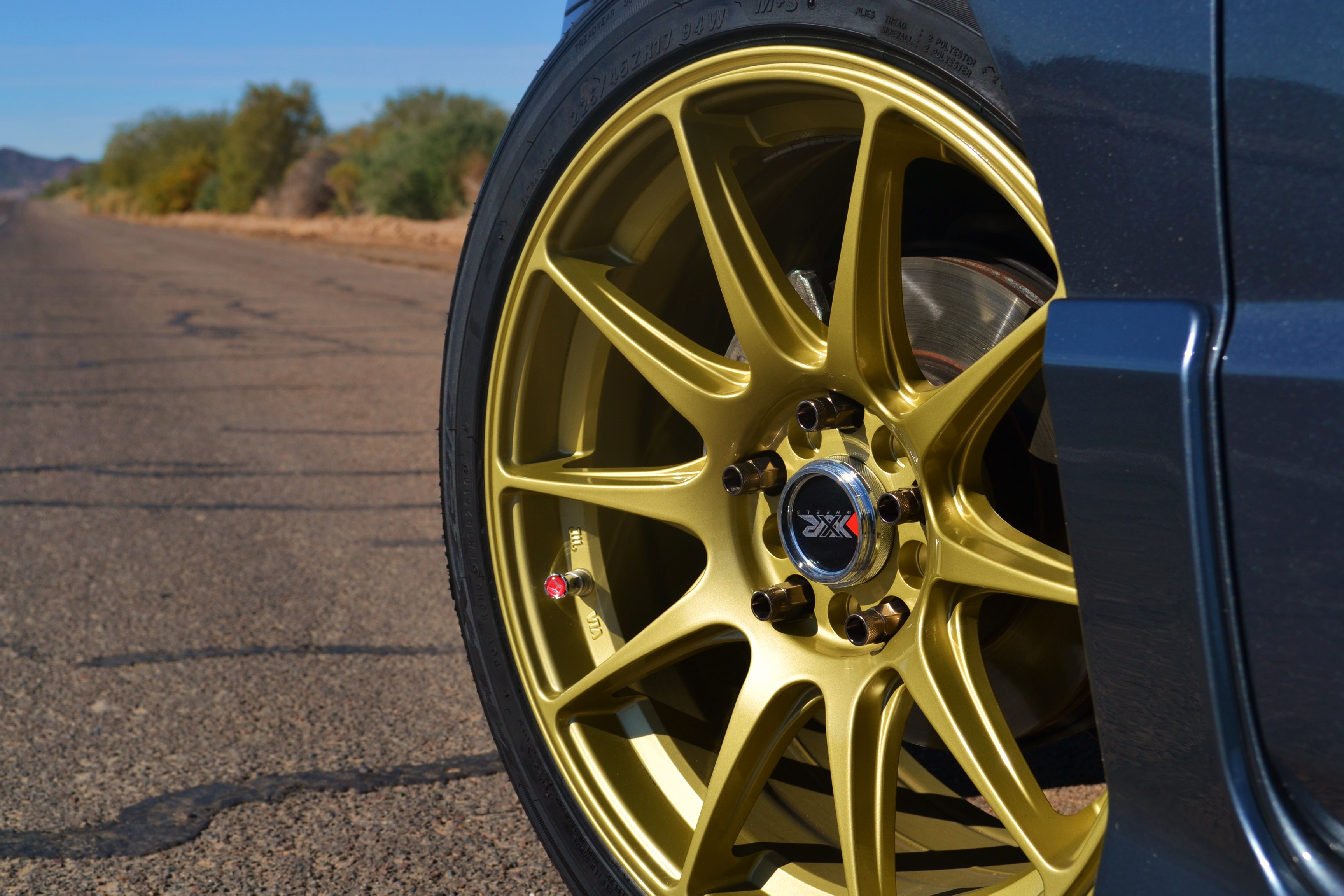 photo 1 Honda Civic custom wheels XXR 527 17x8.25, ET +35, tire size 225/45 R17. x ET