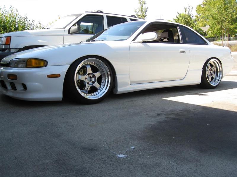 photo 2 Nissan S14 custom wheels Work Wheels Meister S1 3pc 18x9.5, ET +3, tire size 225/40 R18. 18x10.0 ET+12 235/40 R18