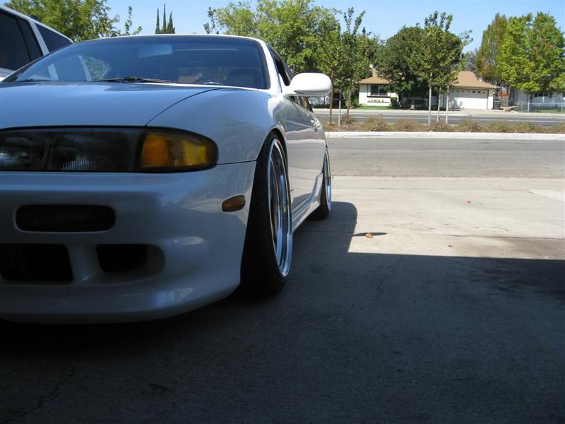 photo 5 Nissan S14 custom wheels Work Wheels Meister S1 3pc 18x9.5, ET +3, tire size 225/40 R18. 18x10.0 ET+12 235/40 R18