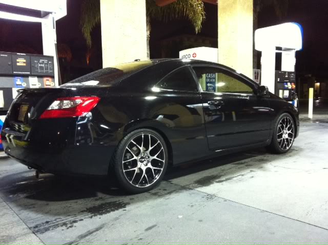 photo 1 Honda Civic custom wheels MSR 095 18x8.0, ET +42, tire size 225/40 R18. x ET