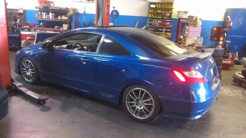 photo 1 Honda Civic custom wheels Enkei GTC01 17x8.0, ET +40, tire size X R17. x ET