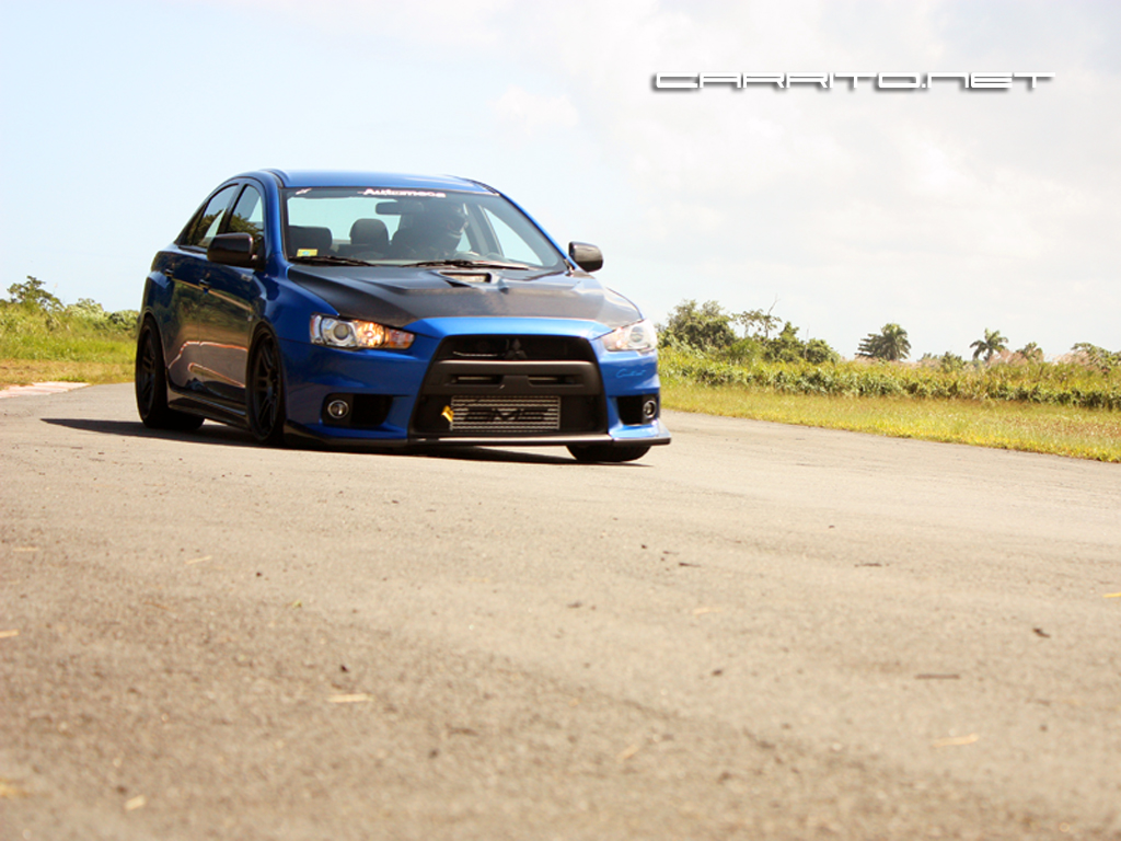 photo 3 Mitsubishi Lancer Evolution custom wheels AME TM02 19x10.5, ET +22, tire size 285/30 R19. x ET
