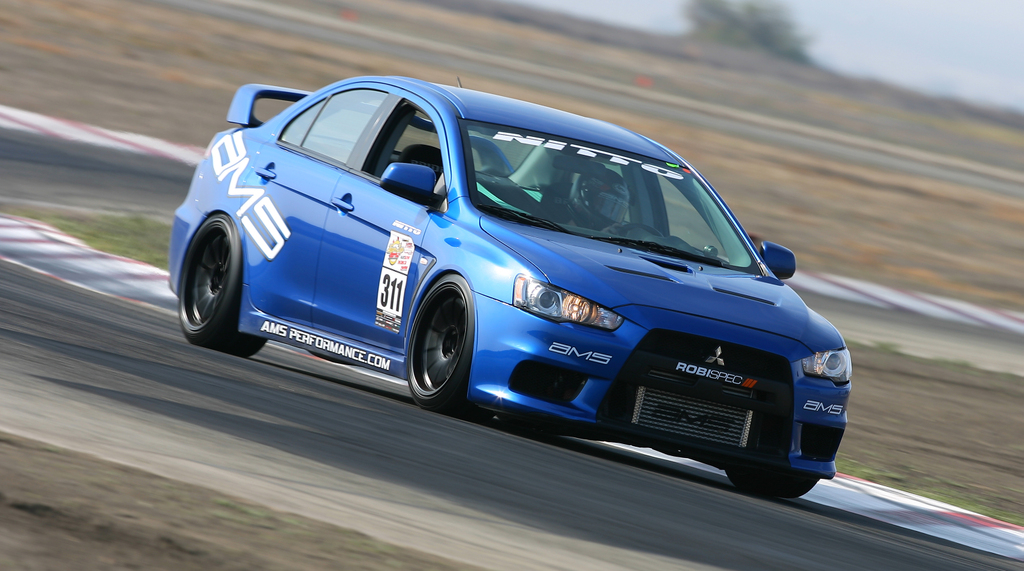 photo 9 Mitsubishi Lancer Evolution custom wheels Rays Engineering Volk Racing CE28N 18x10.5, ET +18, tire size 275/35 R18. x ET