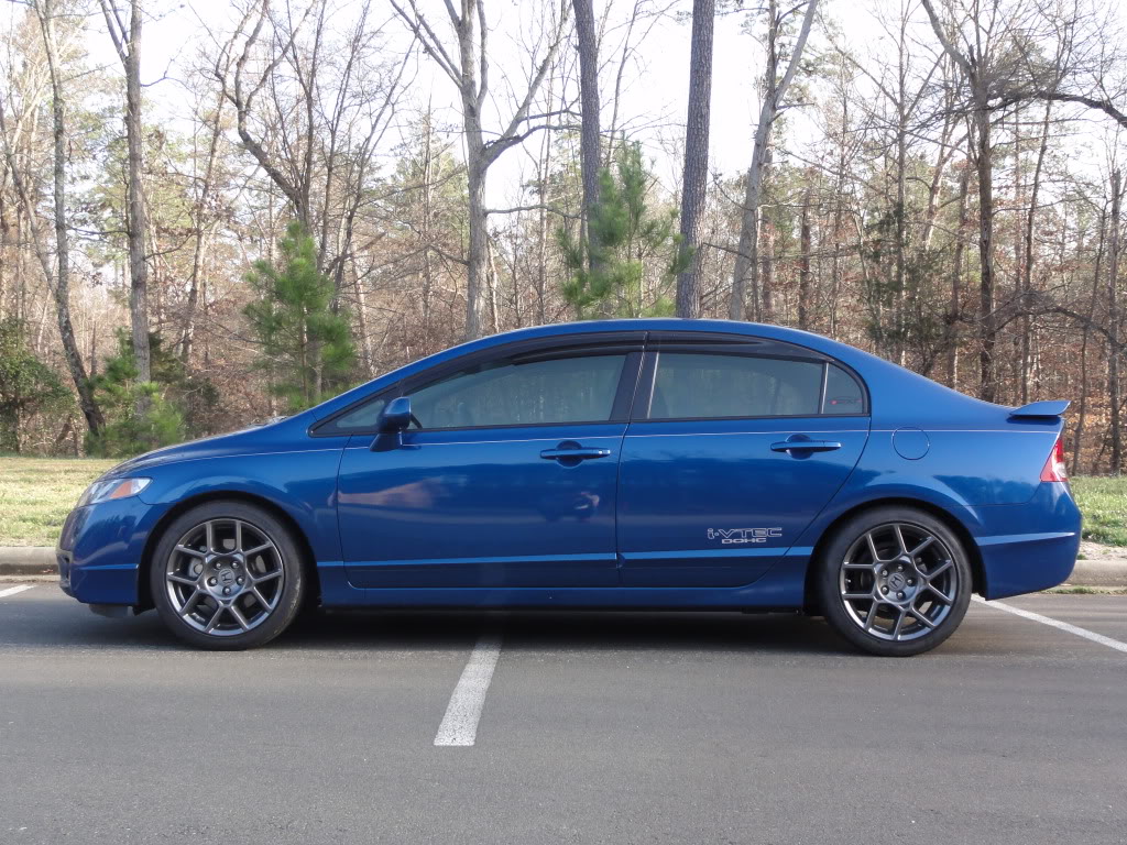 photo 2 Honda Civic custom wheels 17x8.0, ET +45, tire size 215/45 R17. x ET