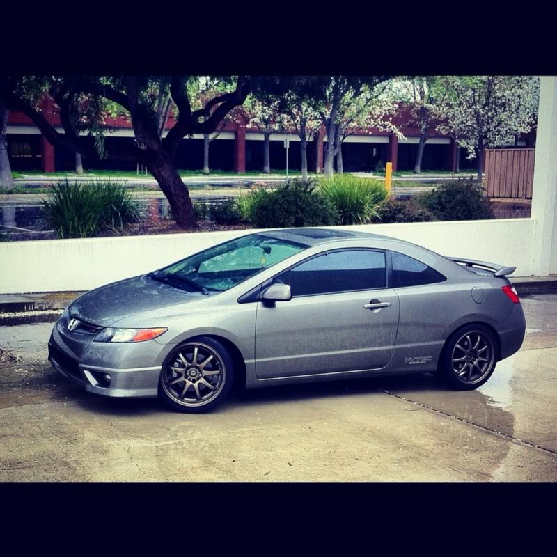 photo 1 Honda Civic custom wheels Work Emotion XD9  18x8.0, ET +35, tire size 225/40 R18. x ET