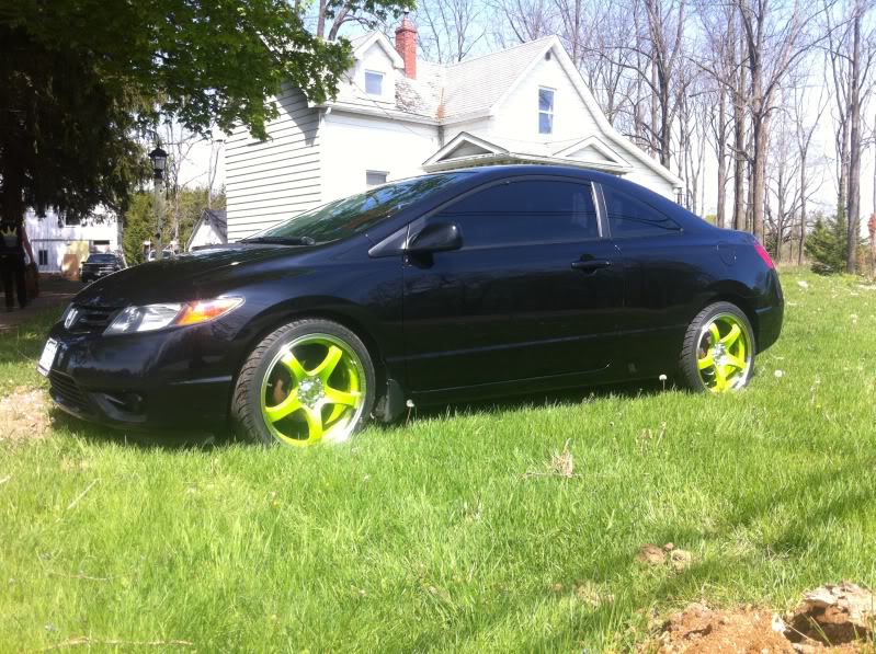 photo 2 Honda Civic custom wheels DAI Candys  18x8.0, ET +45, tire size 225/40 R18. x ET