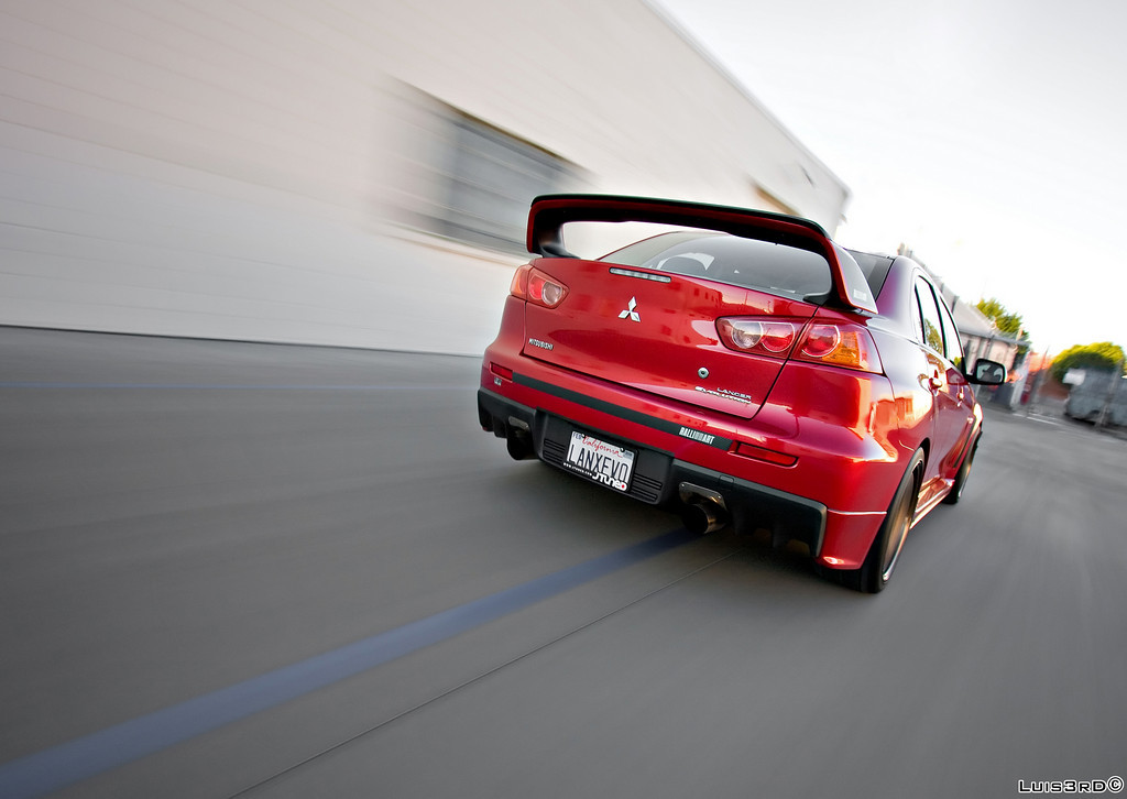 photo 4 Mitsubishi Lancer Evolution custom wheels Rays Engineering Volk Racing TE37 18x9.5, ET +22, tire size 275/35 R18. x ET