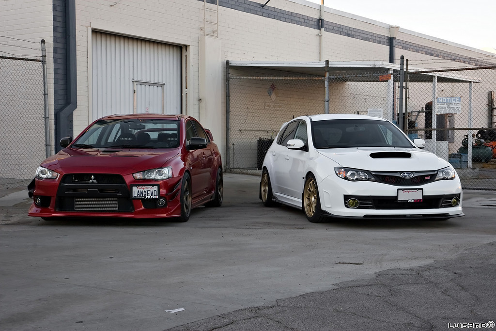 photo 8 Mitsubishi Lancer Evolution custom wheels Rays Engineering Volk Racing TE37 18x9.5, ET +22, tire size 275/35 R18. x ET