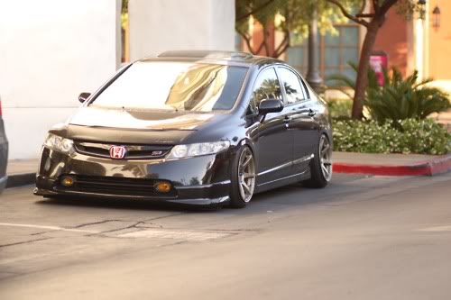 photo 1 Honda Civic custom wheels MB Battles 17x9.5, ET +15, tire size 205/40 R17. x ET