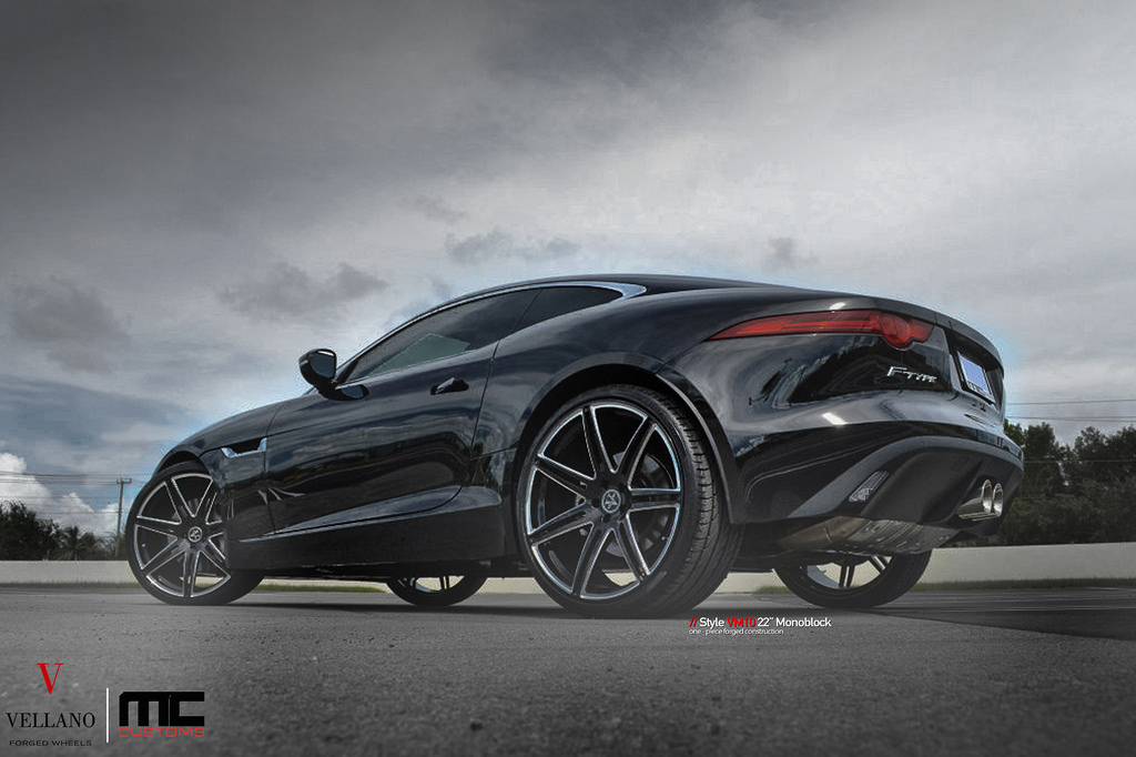 photo 5 Jaguar F-TYPE custom wheels Vellano VM10 22x, ET , tire size X R22. x ET 