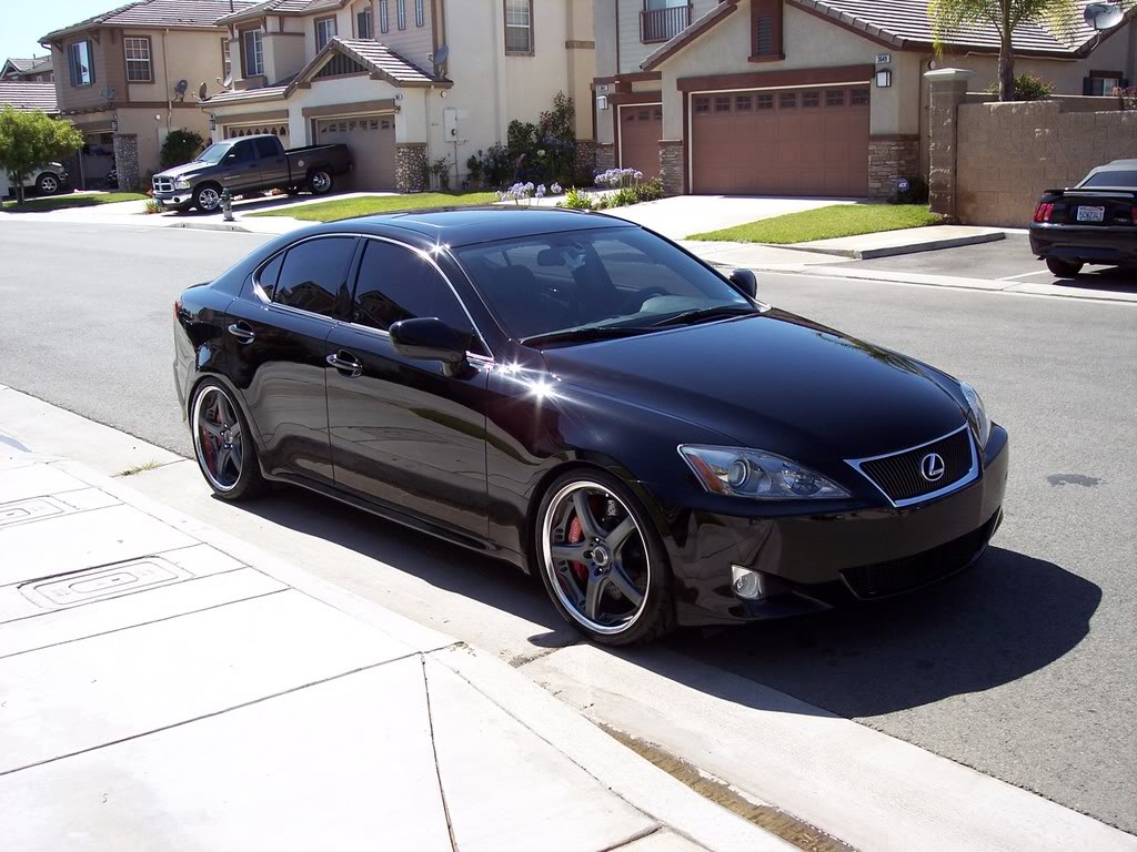 photo 2 Lexus IS 350 custom wheels Volk GT-S 19x8.5, ET +36, tire size 235/35 R19. 19x9.5 ET+37 265/30 R19