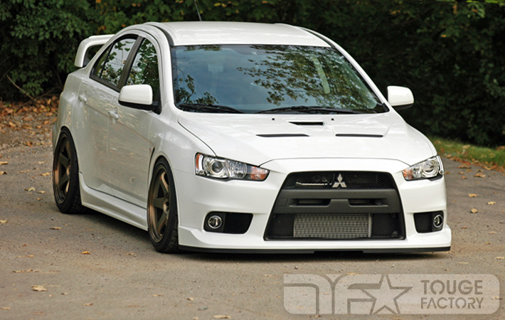 photo 4 Mitsubishi Lancer Evolution custom wheels Rays Engineering Nismo LM GT4 18x10.5, ET +15, tire size 265/35 R18. x ET