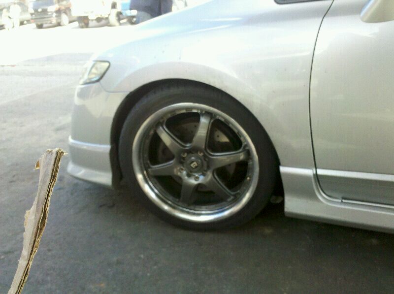 photo 1 Honda Civic custom wheels Motegi DP6 18x7.5, ET , tire size 225/40 R18. x ET