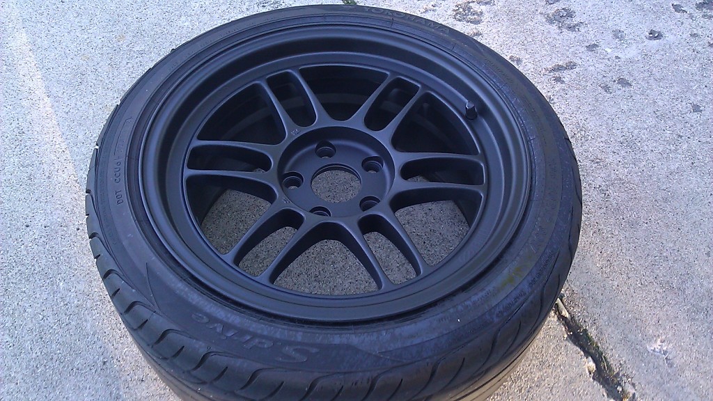 photo 2 Honda Civic custom wheels Enkei RPF1  17x9.0, ET +35, tire size 235/40 R17. x ET