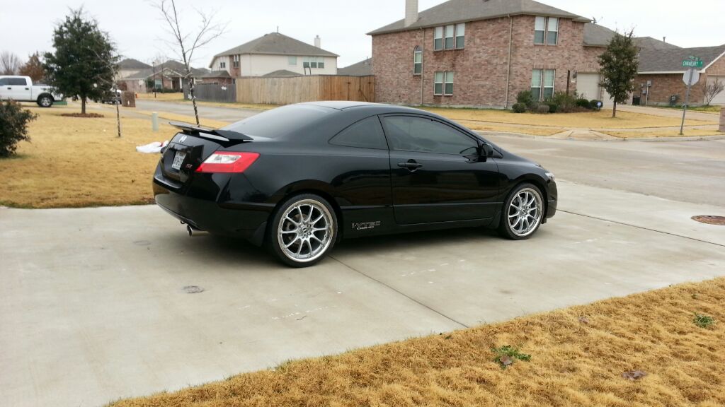 photo 1 Honda Civic custom wheels R1 Racing GTR-10  19x7.5, ET +40, tire size 225/35 R19. x ET