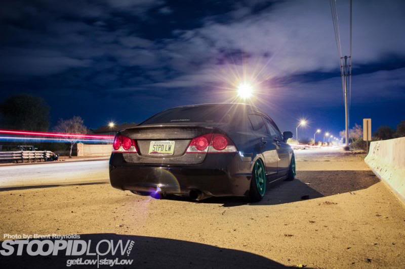 photo 2 Honda Civic custom wheels Volk TE37SL 17x9.0, ET +22, tire size X R17. x ET