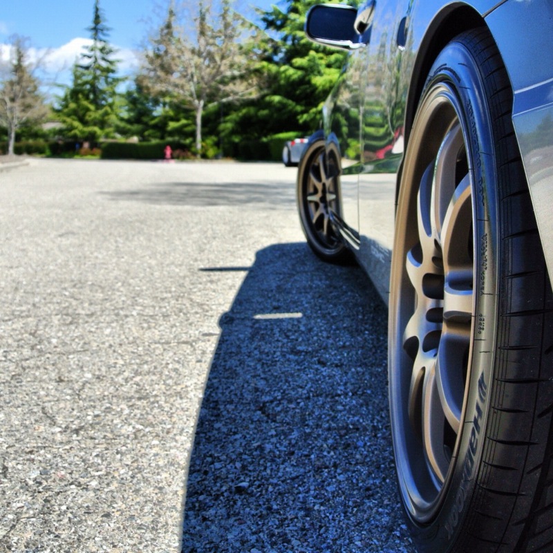 photo 1 Honda Civic custom wheels Work XD9  18x8.0, ET +35, tire size X R18. x ET