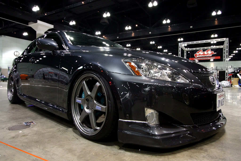 photo 4 Lexus IS 250 custom wheels Volk Racing TE-37 19x8.5, ET , tire size 225/35 R19. 19x9.5 ET 275/30 R19