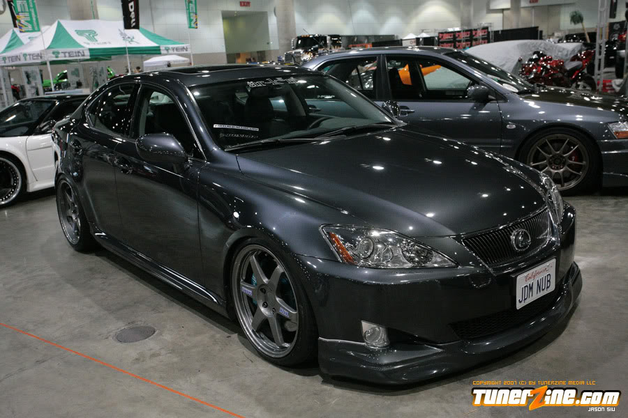photo 6 Lexus IS 250 custom wheels Volk Racing TE-37 19x8.5, ET , tire size 225/35 R19. 19x9.5 ET 275/30 R19