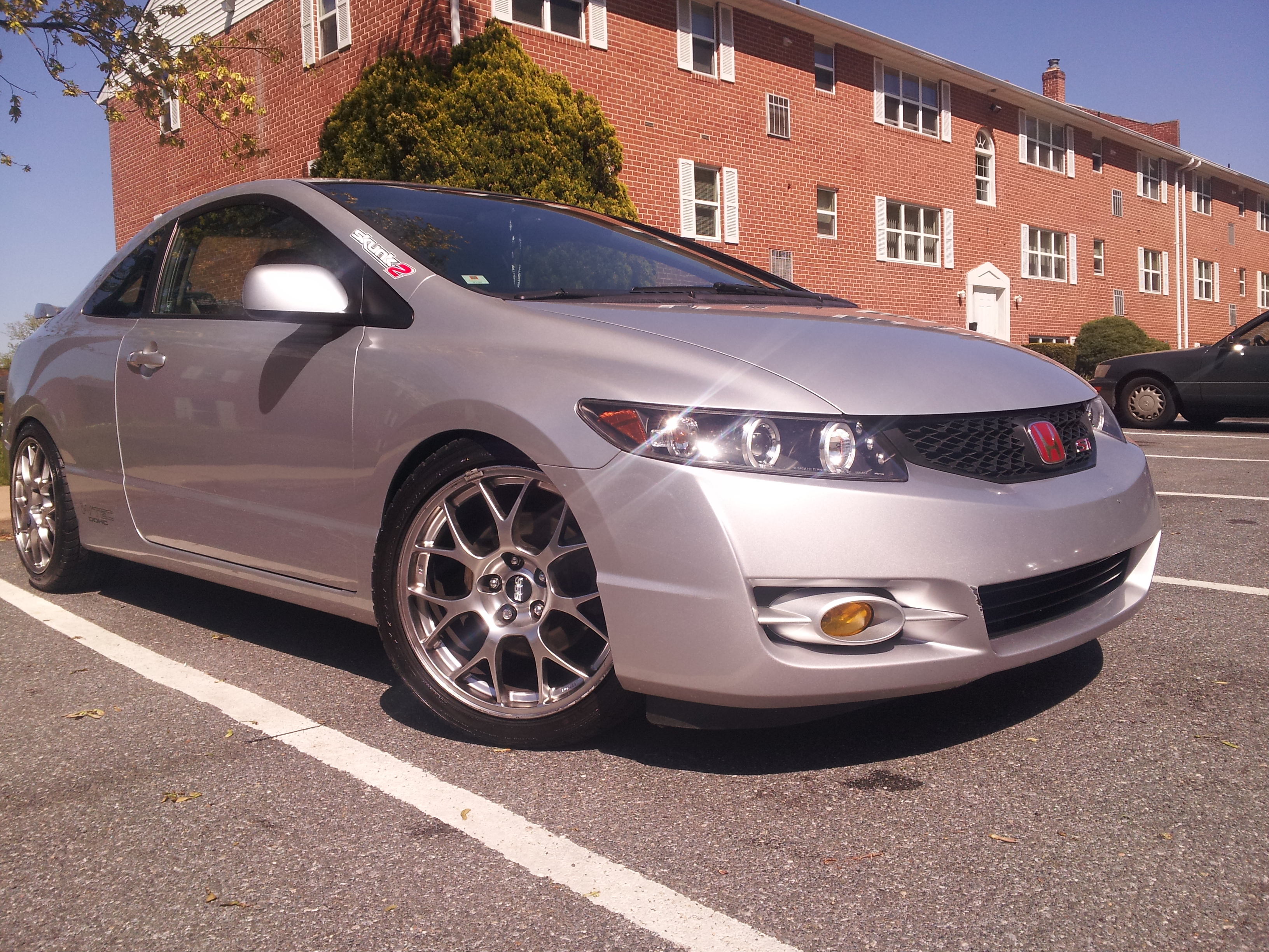 photo 2 Honda Civic custom wheels BBS 18x8.0, ET +38, tire size 245/40 R18. x ET