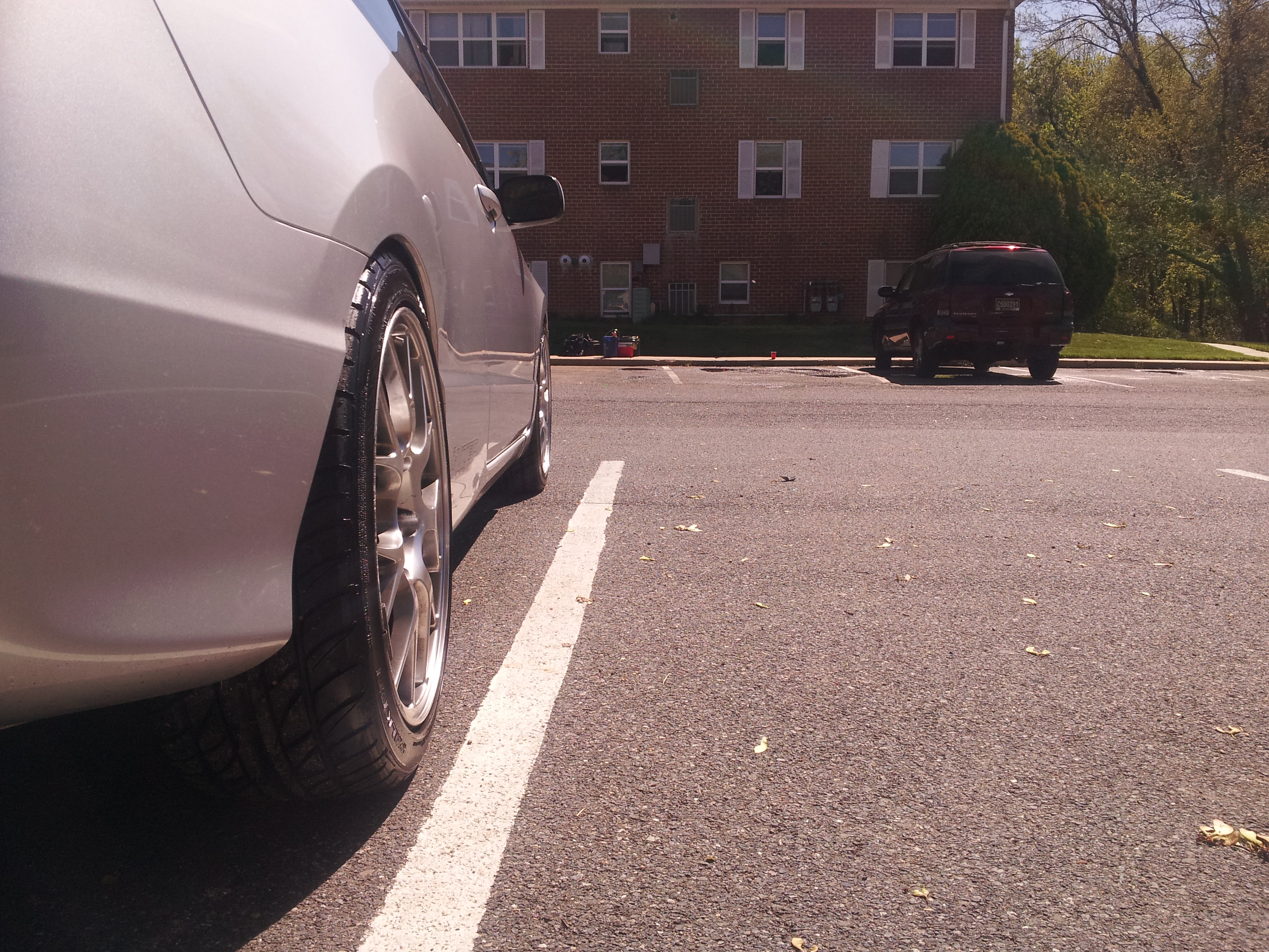 photo 3 Honda Civic custom wheels BBS 18x8.0, ET +38, tire size 245/40 R18. x ET