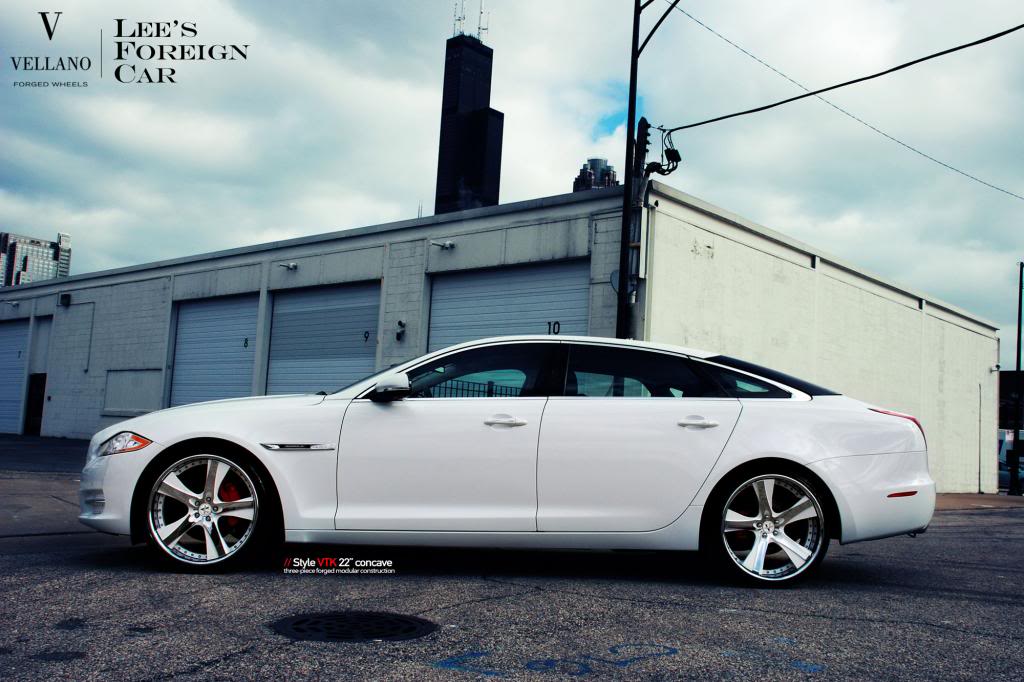 photo 2 Jaguar XJ custom wheels Vellano VTK 22x9.5, ET , tire size X R22. 22x10.5 ET