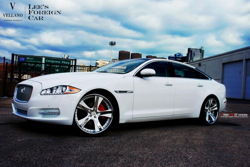 photo 3 Jaguar XJ custom wheels Vellano VTK 22x9.5, ET , tire size X R22. 22x10.5 ET