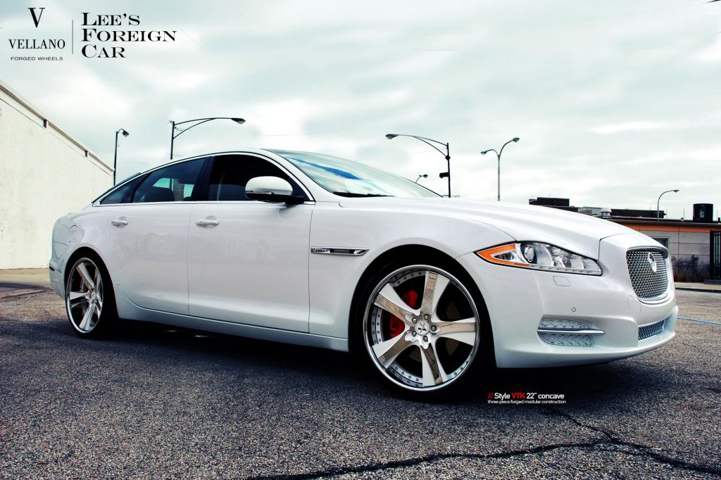 photo 4 Jaguar XJ custom wheels Vellano VTK 22x9.5, ET , tire size X R22. 22x10.5 ET