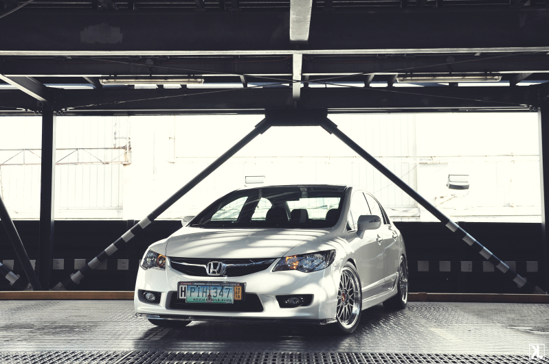 photo 1 Honda Civic custom wheels   18x8.5, ET +35, tire size 225/40 R18. x ET