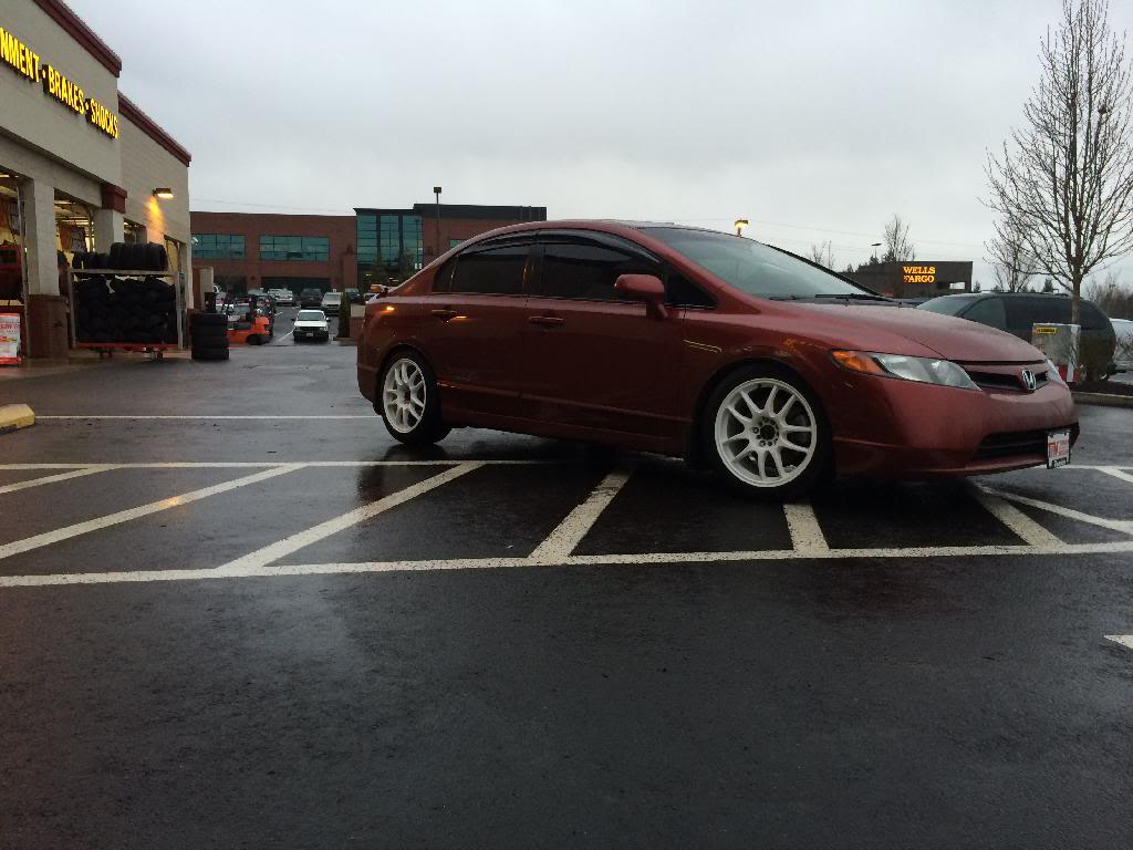 photo 1 Honda Civic custom wheels Drag  DR 31 17x8.0, ET +35, tire size 215/45 R17. x ET