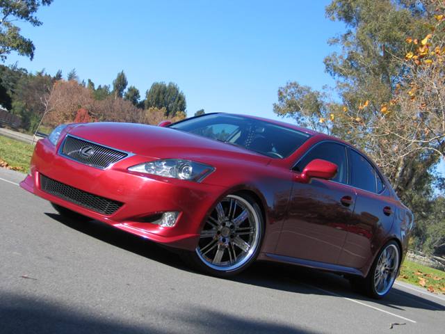 photo 1 Lexus IS 250 custom wheels Work Varianza 19x8.5, ET +36, tire size 235/35 R19. 19x9.5 ET+38 275/30 R19