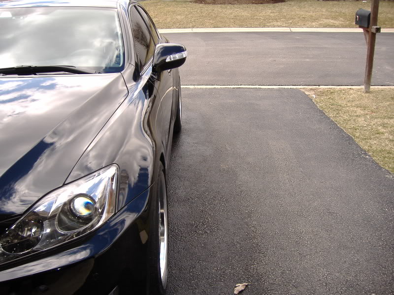 photo 6 Lexus IS 250 custom wheels Work Varianza T1S 19x8.5, ET +36, tire size 235/35 R19. 19x10.0 ET+38 275/35 R19