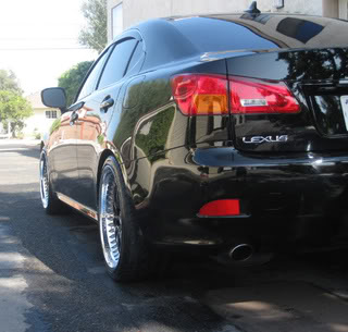 photo 2 Lexus IS 250 custom wheels Work Rezax II 19x8.5, ET +32, tire size 225/35 R19. 19x9.5 ET+32 265/30 R19