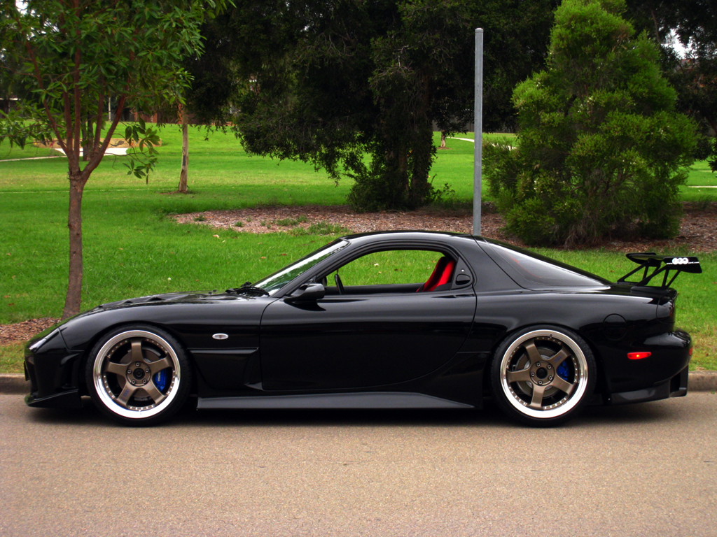 photo 1 Mazda RX-7 custom wheels SSR Professor SP1 19x9.5, ET +18, tire size 225/35 R19. 19x11.0 ET+11 245/35 R19