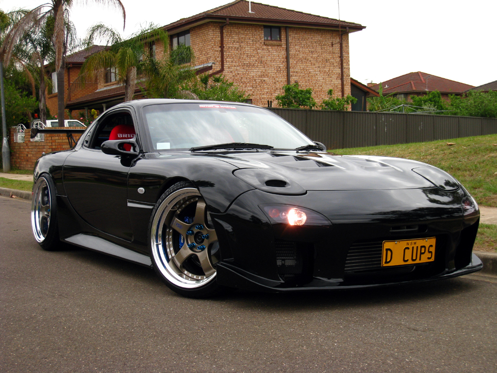 photo 4 Mazda RX-7 custom wheels SSR Professor SP1 19x9.5, ET +18, tire size 225/35 R19. 19x11.0 ET+11 245/35 R19