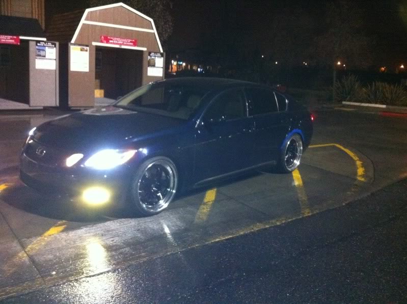 photo 2 Lexus GS 350 custom wheels Work  Meister S1 20x9.5, ET +38, tire size 225/35 R20. 20x10.5 ET+38 265/30 R20