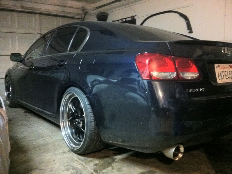 photo 4 Lexus GS 350 custom wheels Work  Meister S1 20x9.5, ET +38, tire size 225/35 R20. 20x10.5 ET+38 265/30 R20
