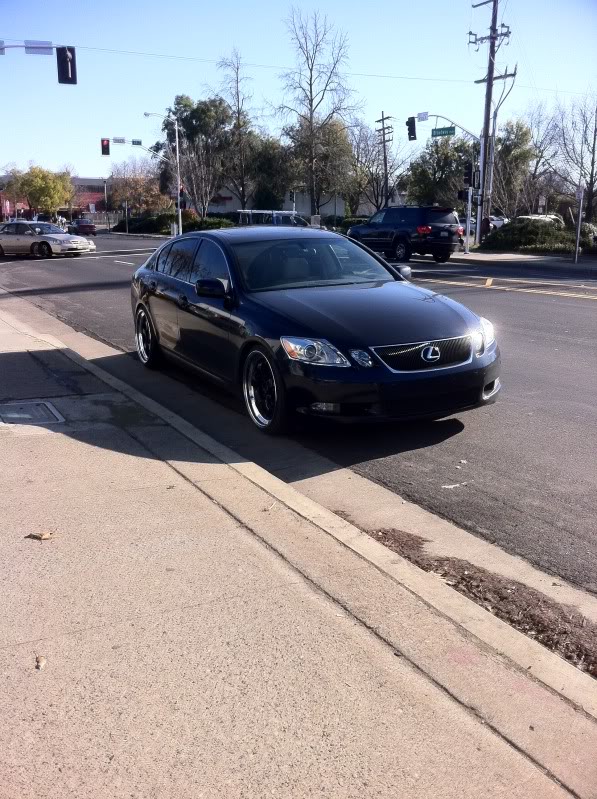 photo 5 Lexus GS 350 custom wheels Work  Meister S1 20x9.5, ET +38, tire size 225/35 R20. 20x10.5 ET+38 265/30 R20