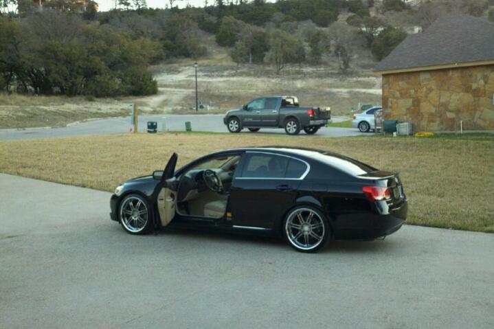 photo 1 Lexus GS 350 custom wheels Work  Varianza T1S  20x9.0, ET +32, tire size 245/35 R20. 20x10.0 ET+38 275/30 R20