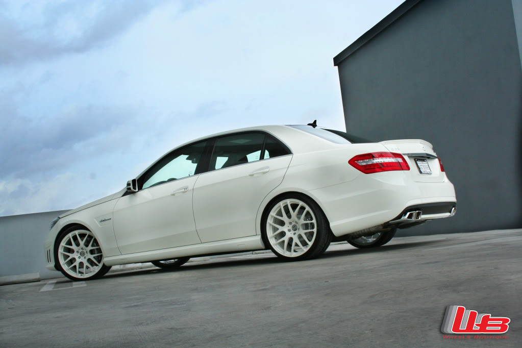 photo 3 Mercedes-Benz E-Class custom wheels HRE P40 20x9.5, ET , tire size 255/30 R20. 20x10.5 ET 285/25 R20