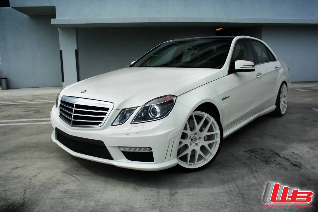 photo 6 Mercedes-Benz E-Class custom wheels HRE P40 20x9.5, ET , tire size 255/30 R20. 20x10.5 ET 285/25 R20